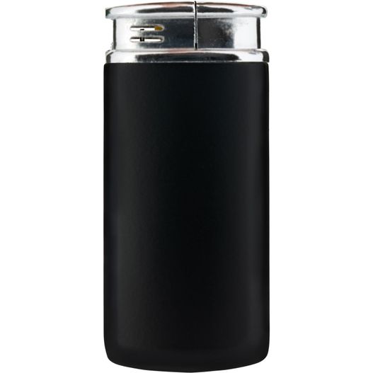 ein schwarzes glasglas mit einem metalldeckel Zorr Mondeo Piezo schwarz matt 12-er (Bild 1)