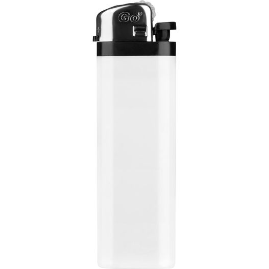 ein leichter mit einem schwarzen oberteil und einem weißen hintergrund GO Classic Feuerzeug (Bild 1)