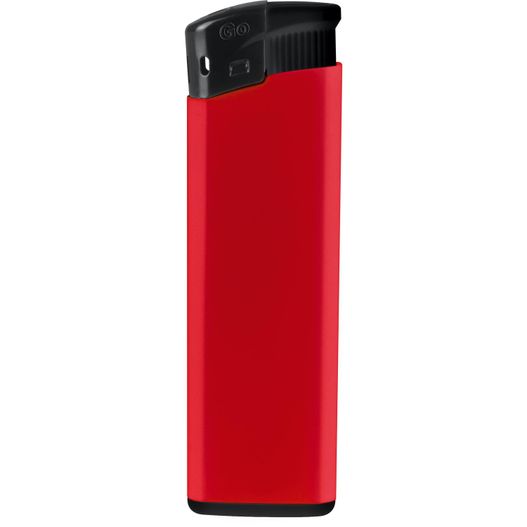ein roter leuchter mit schwarzem oberteil GO Fixflame Piezo Feuerzeug (Bild 1)