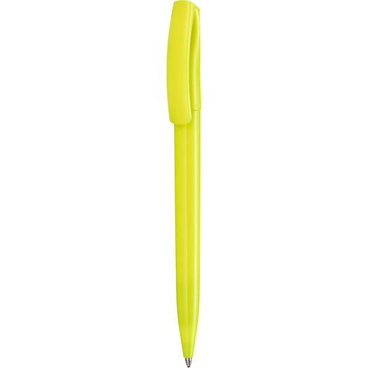 gelber stift mit schwarzer spitze Kugelschreiber 'Tweeter neon' (Bild 1)