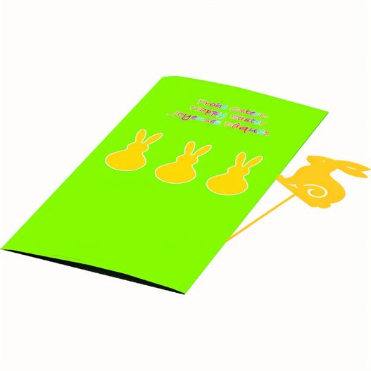 Osterkarte Hasen-Stecker (Bild 1)