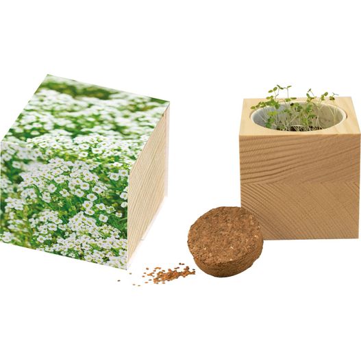 Großer Natur-Würfel Schneeteppich (Bild 1)