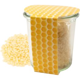 Gläschen Bienenwachslicht