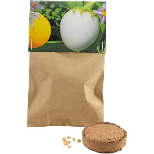 eine tasche mit einem keks darauf Naturtütchen Ostern (Bild 1)