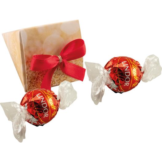 eine schachtel schokolade mit einem roten bogen Süße Gourmet Tüte (Bild 1)