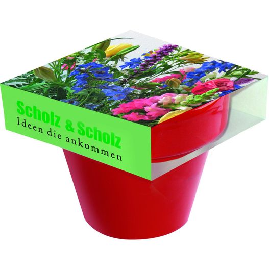 Tontopf Colour Bunte Blumenwelt (Bild 1)