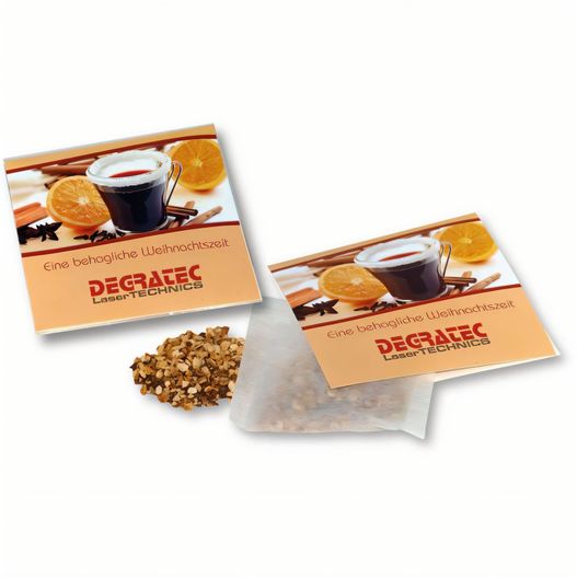 ein paar teesäcke auf einem tisch sitzen Glühwein-Päckchen (Bild 1)