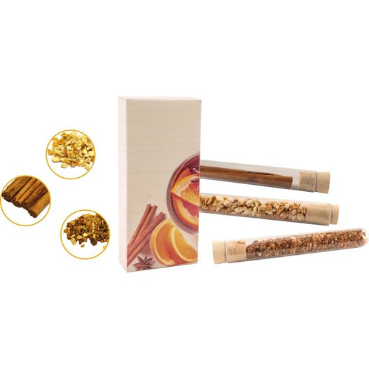 eine schachtel granola mit einem löffel und einer schachtel granola Weihnachtsgewürze-Triple (Bild 1)