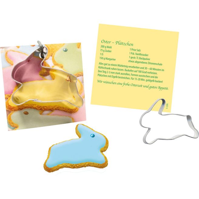 Produktabbildung Backförmchen-Karte Hase Backförmchen-Karte Hase