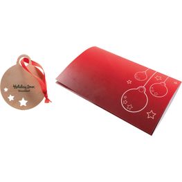 Produktabbildung Klappkärtchen Weihnachtskugel Klappkärtchen Weihnachtskugel
