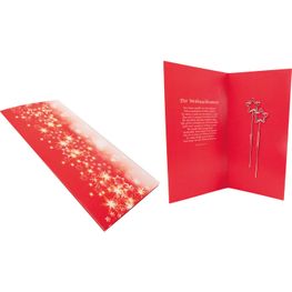 Produktabbildung Weihnachtskarte Sterne Weihnachtskarte Sterne