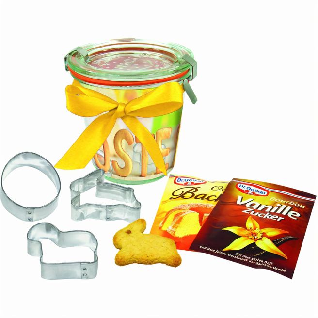 Oster-Backförmchen im Weck-Glas