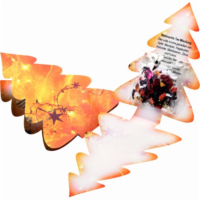 Produktabbildung Klappkärtchen Weihnachtsbaum Klappkärtchen Weihnachtsbaum