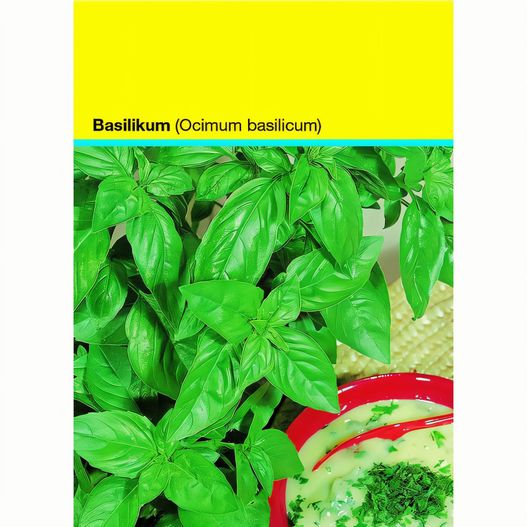 Samentütchen Basilikum 82 x 114 mm (Bild 1)