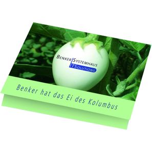 Klappkärtchen Eierbaum