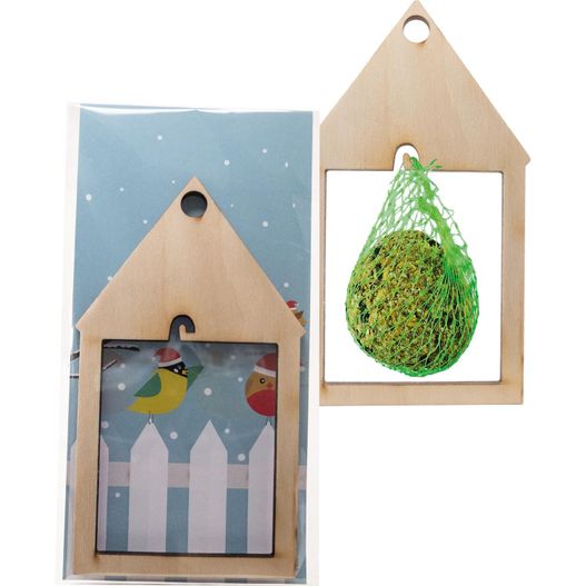 ein bild von einem vogelhaus und einem vogelfutter Vogelhäuschen (Bild 1)