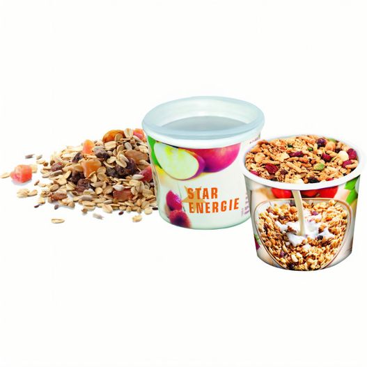 eine tasse granola und einen container von granola Müsli 2Go (Bild 1)
