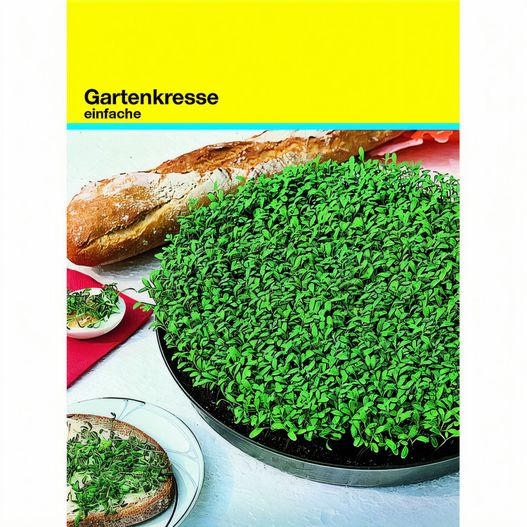 Samentütchen Kresse 82 x 114 mm (Bild 1)