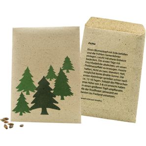 Samentütchen Graspapier Weihnachtsbaum 82 x 114 mm