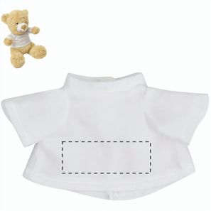 Plüsch-Bär ALEXANDER mit weißem T-Shirt (separat gepackt)