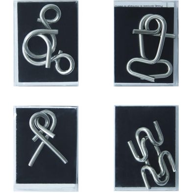 Knobelspiele, 4-fach sortiert, Preis pro Stück