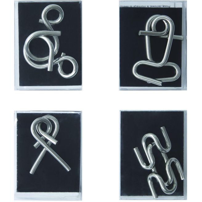 Knobelspiele, 4-fach sortiert, Preis pro Stück