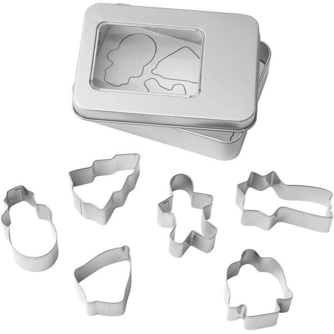 Produktabbildung Ausstechförmchen-Set COOKIE mit 6 -Ausstechern Ausstechförmchen-Set COOKIE mit 6 -Ausstechern