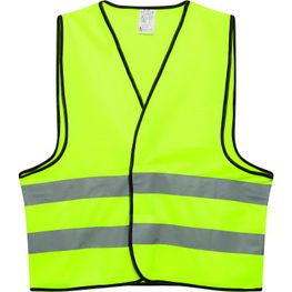 Sicherheits-/Warnweste in Signalfarbe