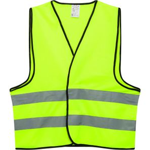 Sicherheits-/Warnweste in Signalfarbe