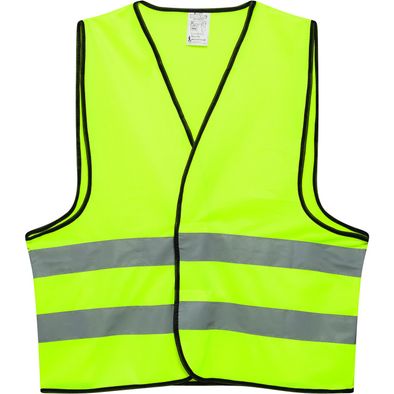 Sicherheits-/Warnweste in Signalfarbe
