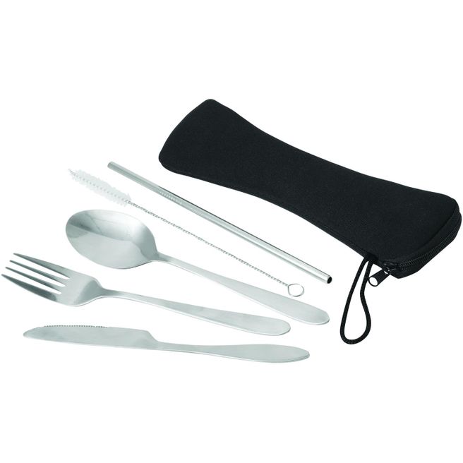 Produktabbildung Edelstahl-Besteckset, 5-teilig Edelstahl-Besteckset, 5-teilig