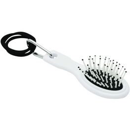 Produktabbildung Reisebürste mit Haargummis Reisebürste mit Haargummis