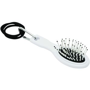 Reisebürste mit Haargummis