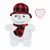 Plüsch-Schneemann JOHANN (Bild 2)