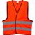 Sicherheits-/Warnweste in Signalfarbe (Bild 2)