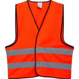 Sicherheits-/Warnweste in Signalfarbe