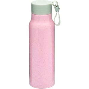 Glas-Trinkflasche mit Ummantelung