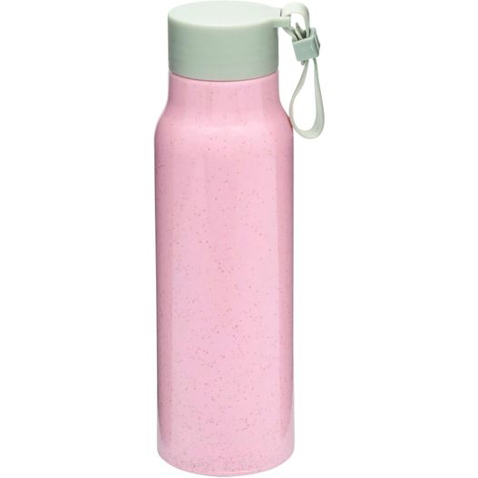 Glas-Trinkflasche mit Ummantelung (Bild 1)