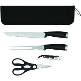 Produktabbildung Edelstahl-Tranchierbesteck ROASTY, 4-teilig Edelstahl-Tranchierbesteck ROASTY, 4-teilig