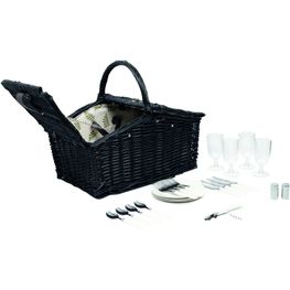 Weiden-Picknickkorbfür 4 Personen