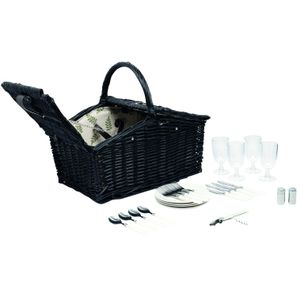 Weiden-Picknickkorbfür 4 Personen