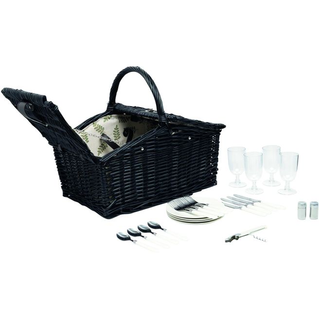 Weiden-Picknickkorb für 4 Personen