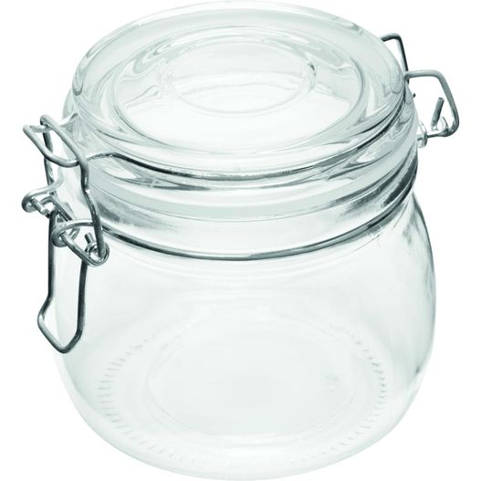 Vorratsglas mit Bügelverschluss, Füllmenge ca. 500 ml (Bild 1)