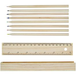 Produktabbildung Naturholz-Buntstifte STRAIGHT Naturholz-Buntstifte STRAIGHT