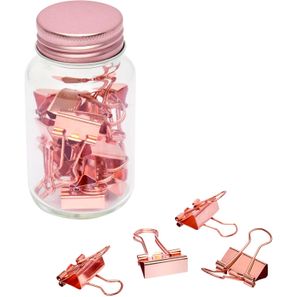 Dokumentenklammer im Glas