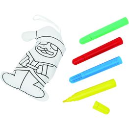 Produktabbildung Bemalbarer Weihnachtsmann Bemalbarer Weihnachtsmann