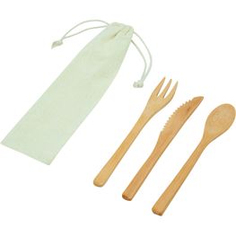 Produktabbildung Bambus Besteckset NATURAL TRIP Bambus Besteckset NATURAL TRIP