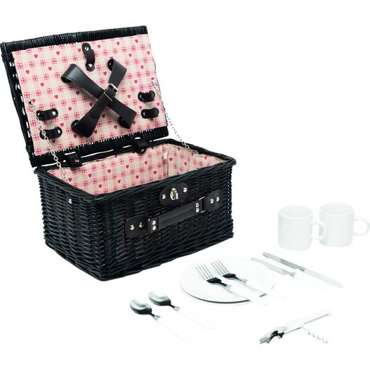 Weiden-Picknickkorbfür 2 Personen (Bild 1)