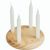 Kleiner Holz-Adventskranz 4-CHRISTMAS (Bild 4)