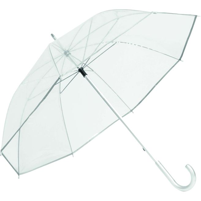 Transparenter Aluminium-Stockschirm